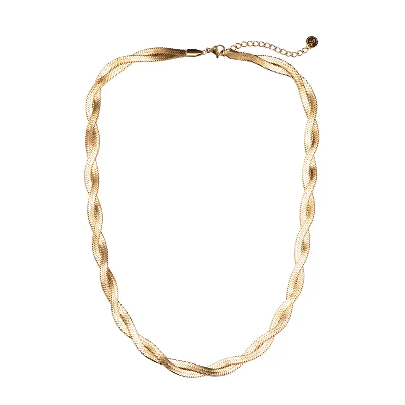 Bijoutheek Collier gevlochten