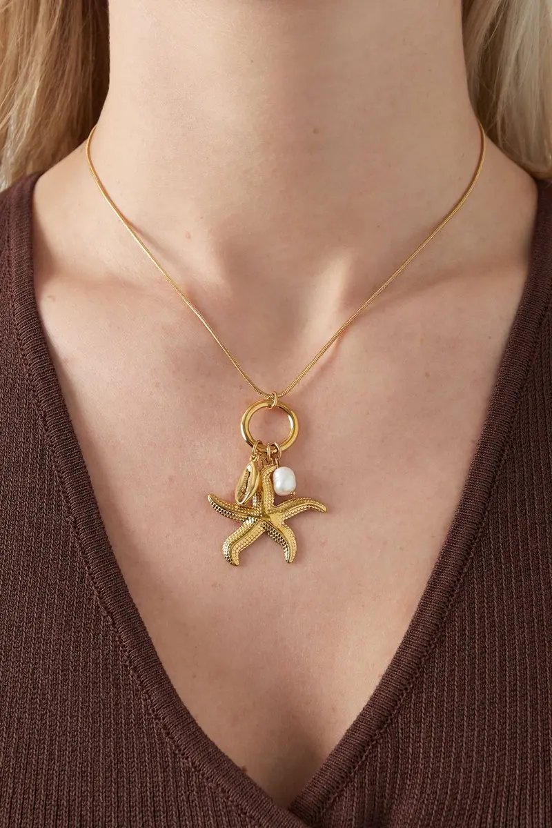 Bijoutheek Collier Grote Zeester