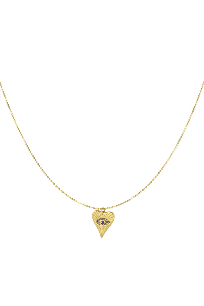 Bijoutheek Collier Hart Oog