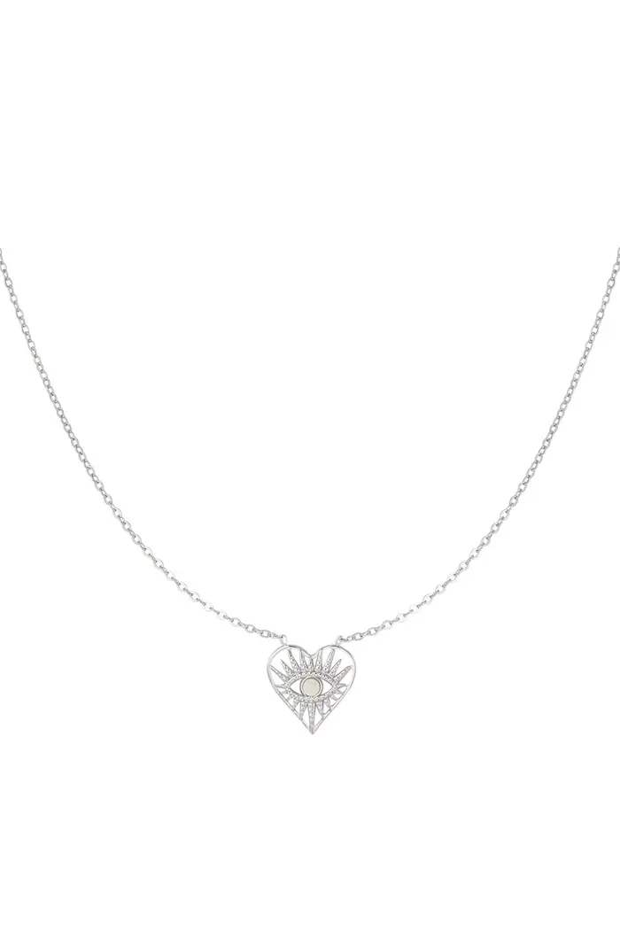 Bijoutheek Collier Hart Parel
