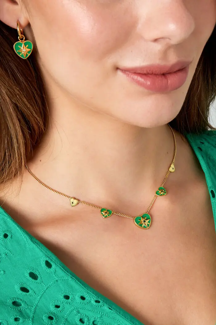 Bijoutheek Collier Ketting harten