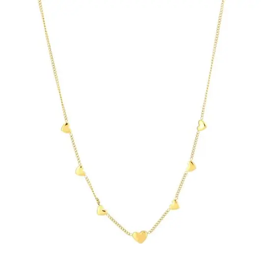 Bijoutheek Collier Kleine Hartjes