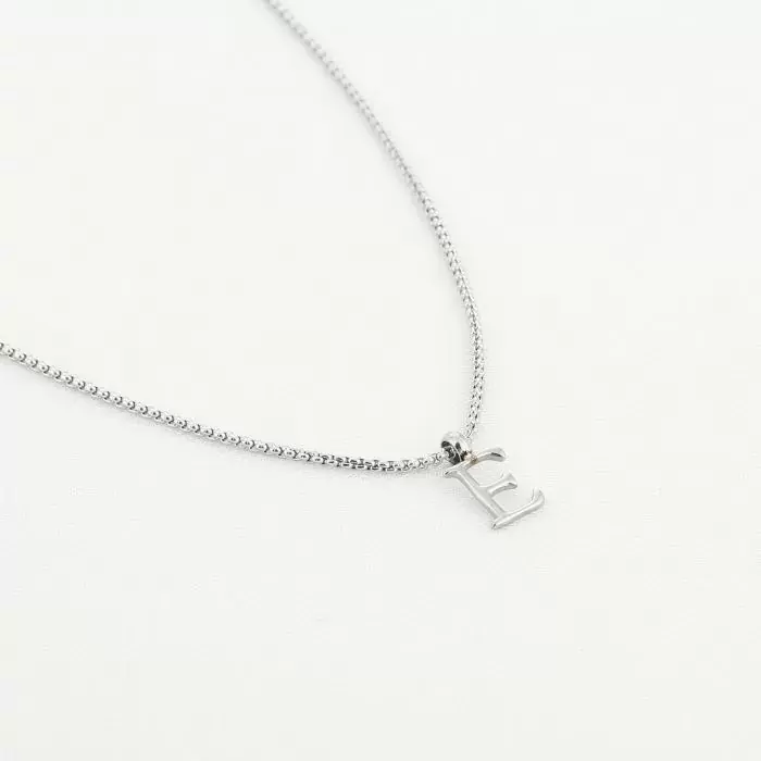 Bijoutheek Collier Letter E
