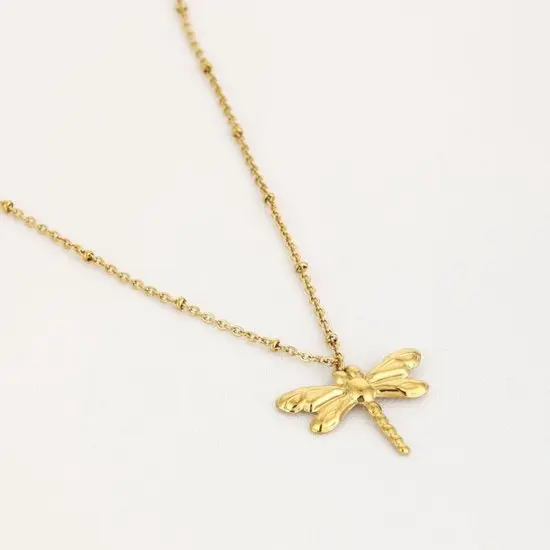 Bijoutheek Collier Libelle Dragonfly Lang