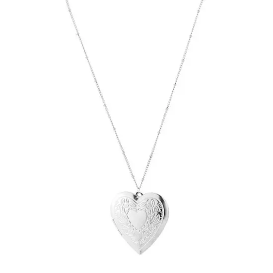 Bijoutheek Collier Medallion Hart Lang