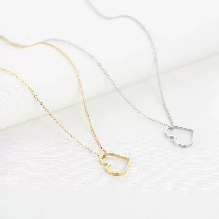Bijoutheek Collier Open hart