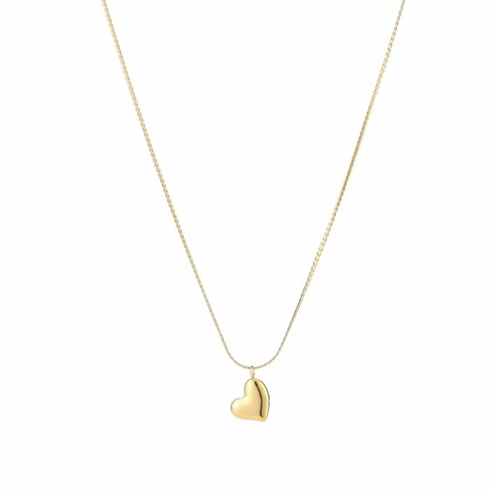 Bijoutheek Collier slang bol hartje