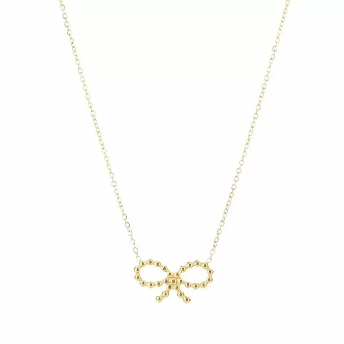 Bijoutheek Collier Strikje Dots