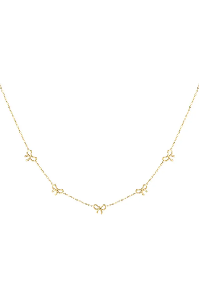 Bijoutheek Collier Strikjes