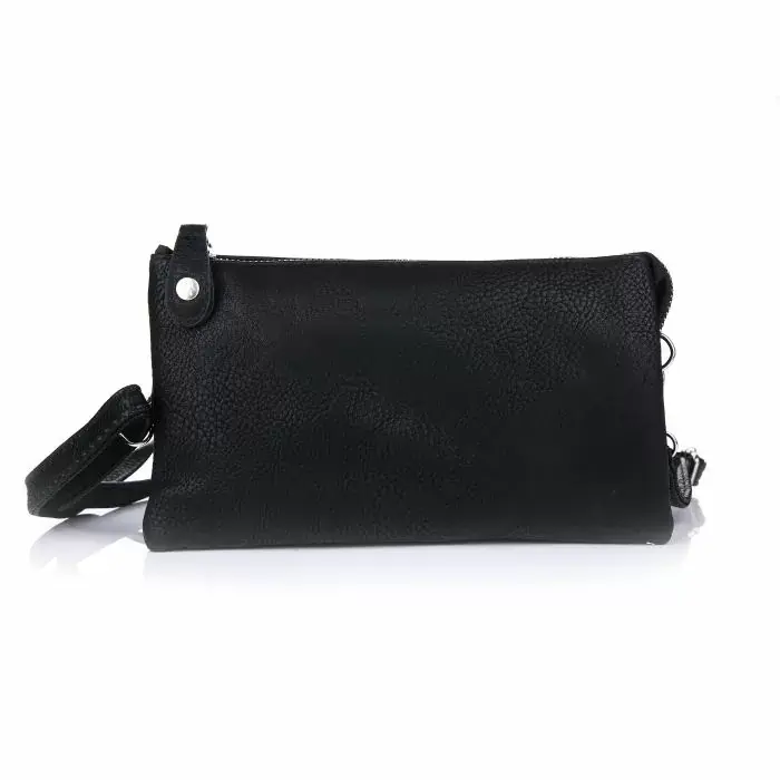 Bijoutheek crossbody tas effen