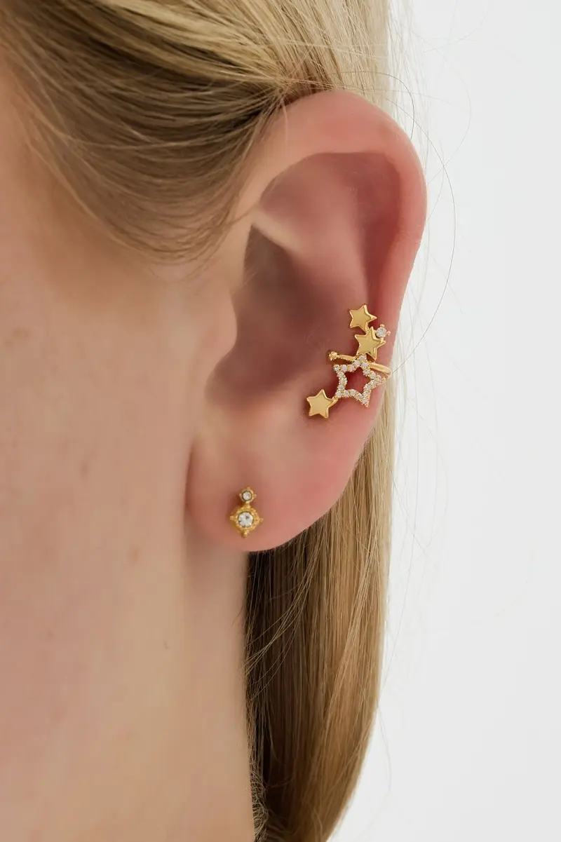 Bijoutheek Earcuff Sterren