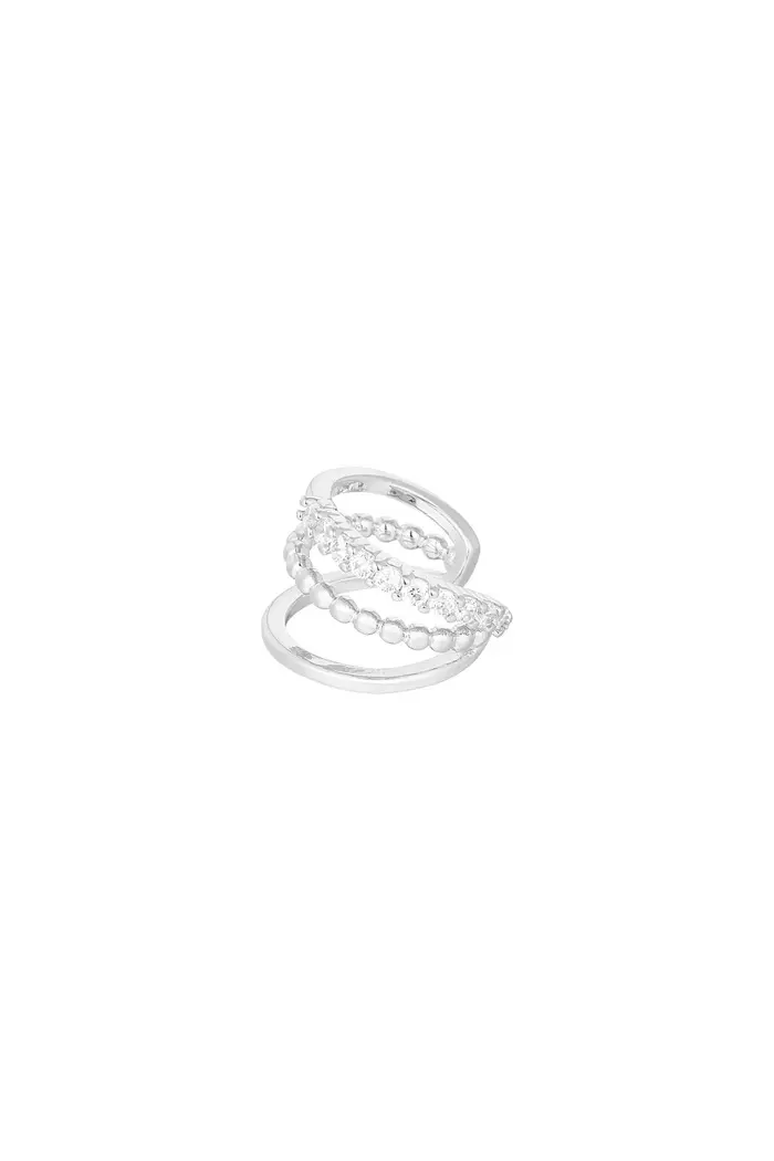 Bijoutheek Earcuff Triple Hoop