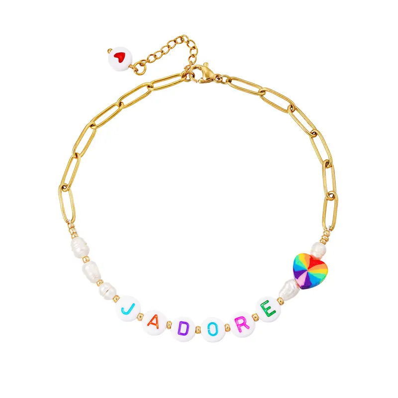 Bijoutheek Enkelbandje J'Adore Goud