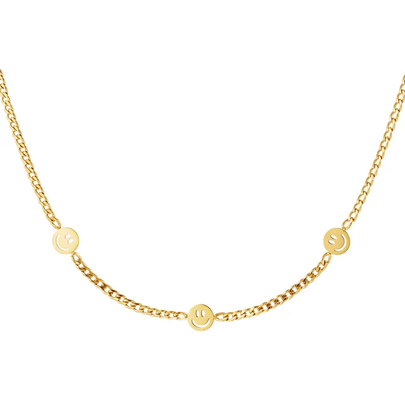 Bijoutheek Ketting Smileys