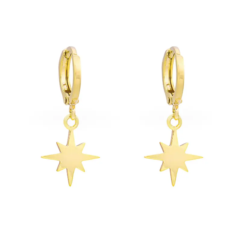 Bijoutheek Oorbel morningstar goud