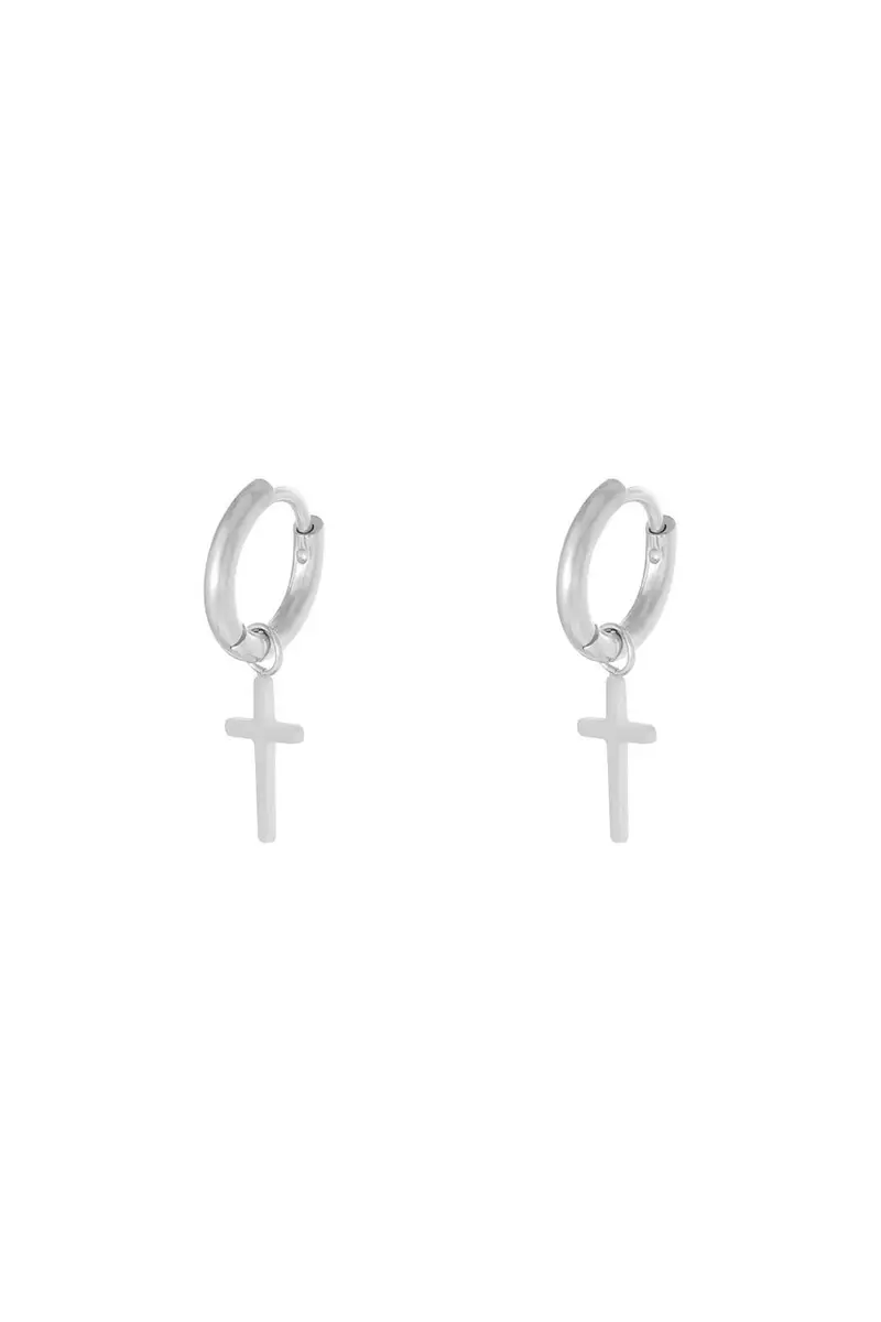Bijoutheek Oorhangers Kruis