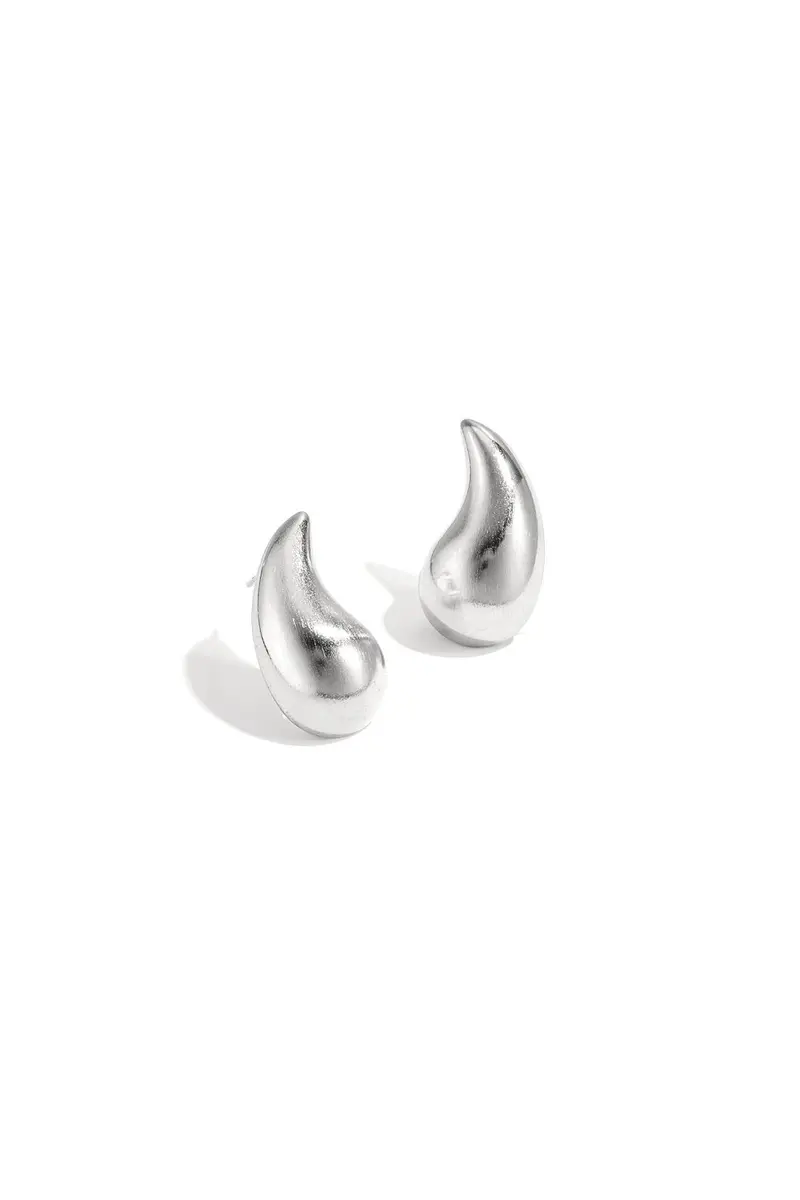 Bijoutheek Oorknoppen Drop Plat