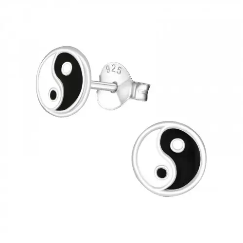 Bijoutheek Oorknoppen yin yang