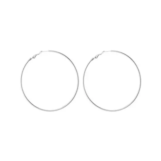 Bijoutheek Oorringen Hoop 2mm Dik 7cm