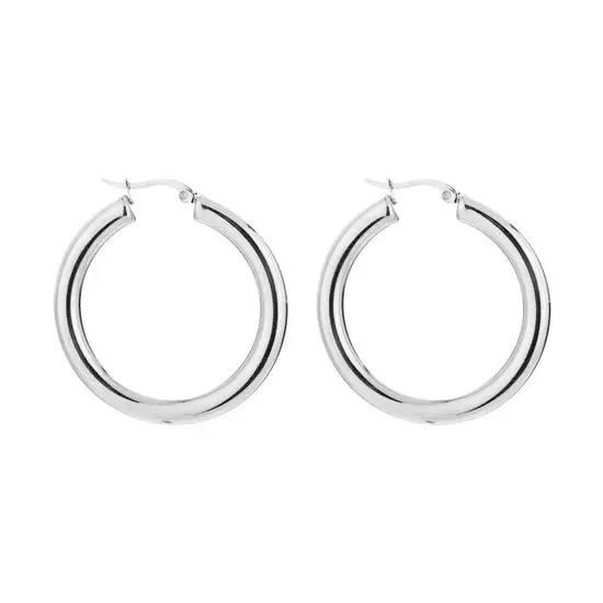 Bijoutheek Oorringen Hoop 5mm Dik 4cm