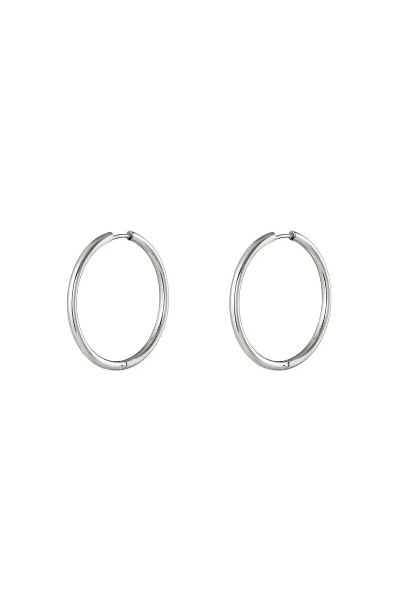 Bijoutheek Oorringen Klik Hoop 3,5cm