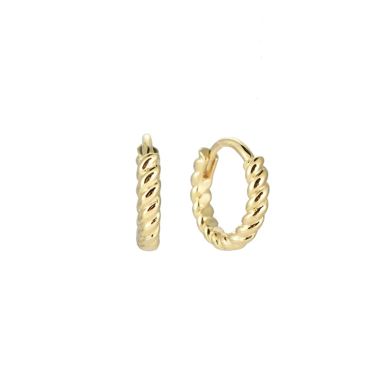 Bijoutheek Oorringen Twist Hoop