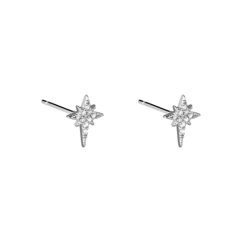 Bijoutheek oorsteker morning star strass