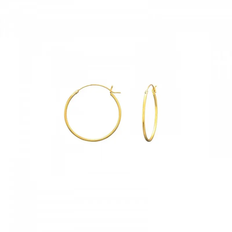 Bijoutheek Plain hoop Oorringen (8-10mm)