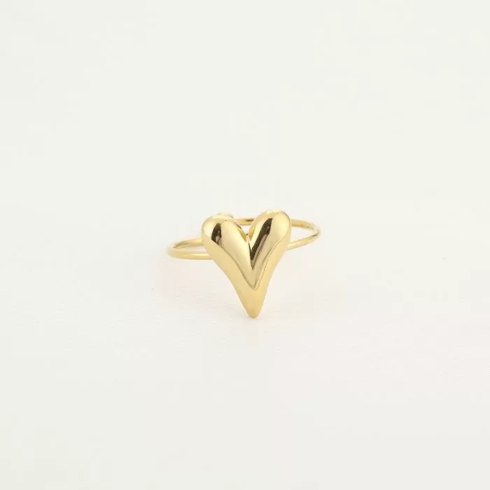 Bijoutheek Ring (Sieraad) Chunky Hart