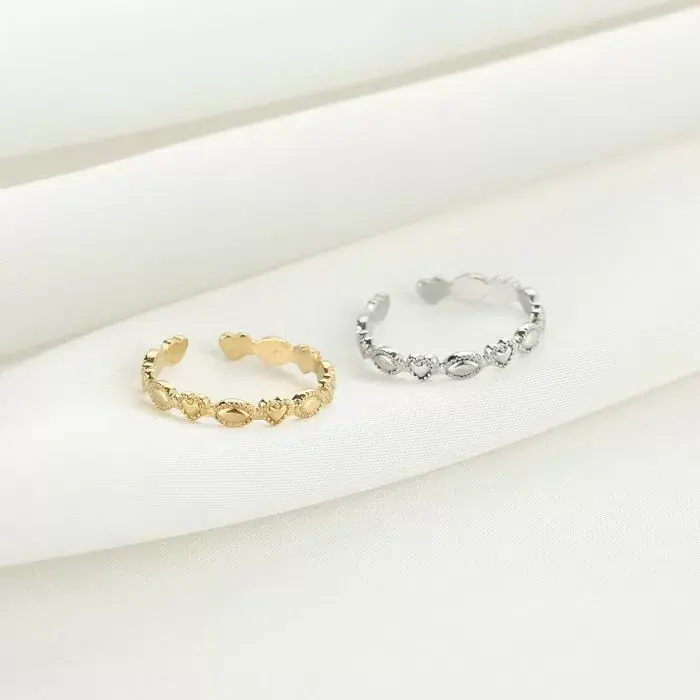 Bijoutheek Ring (Sieraad) Hart Ovaal