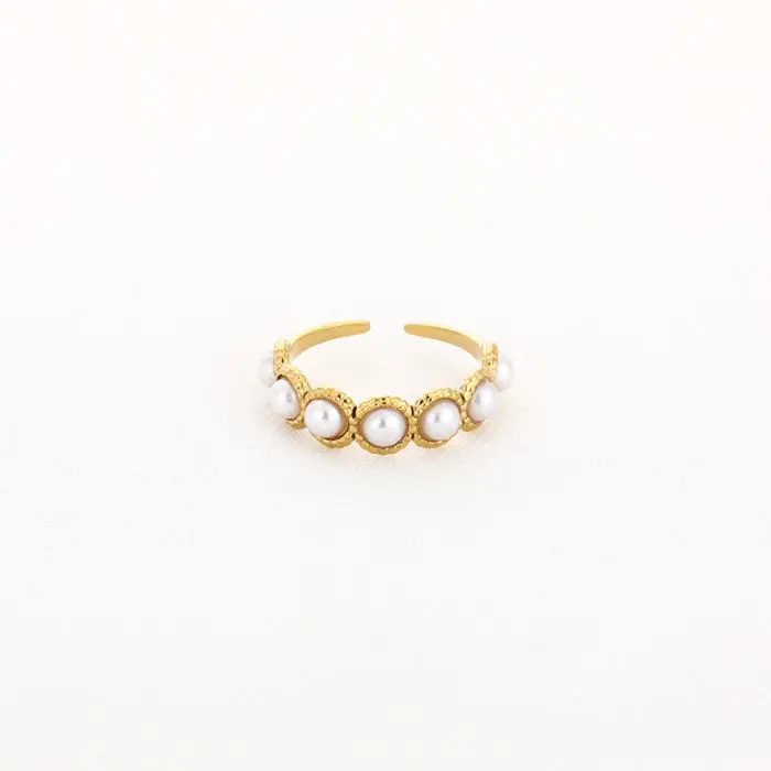 Bijoutheek Ring (Sieraad) Parel Dots