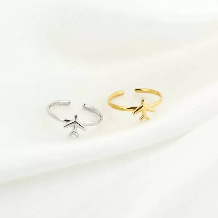 Bijoutheek Ring (Sieraad) Vliegtuig