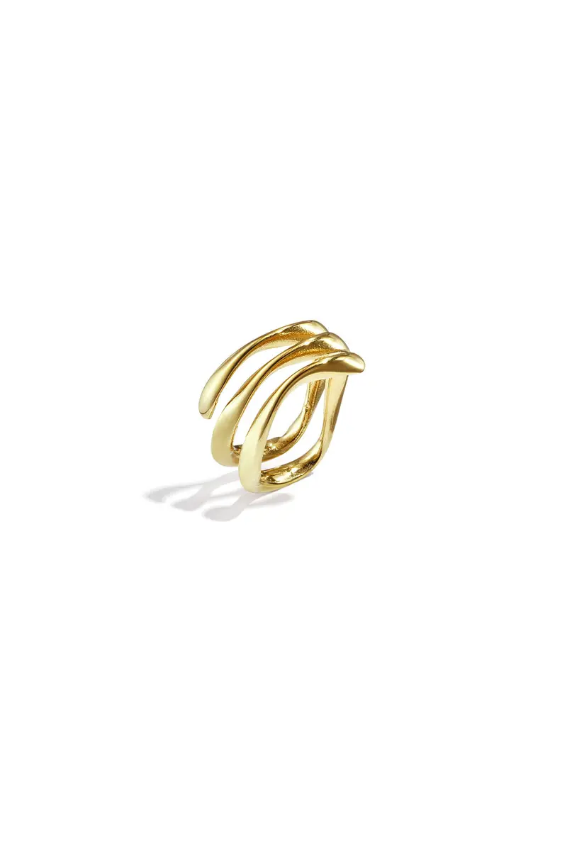 Bijoutheek Ring (Sieraad) Wavy