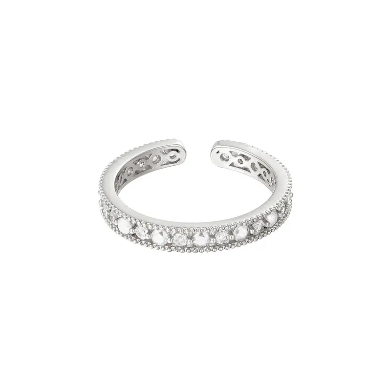 Bijoutheek Ring Zirkonia Stenen (One Size)