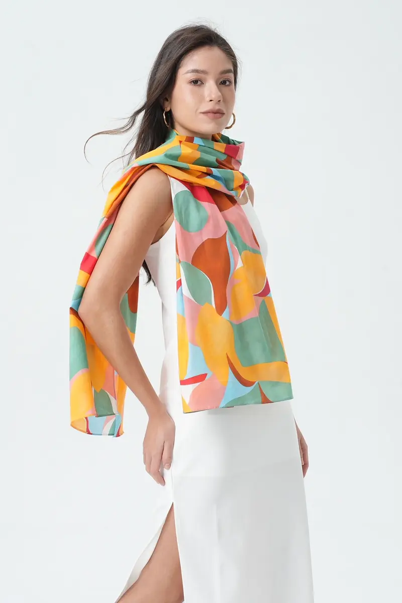 Bijoutheek Sjaal (Fashion) Bladeren