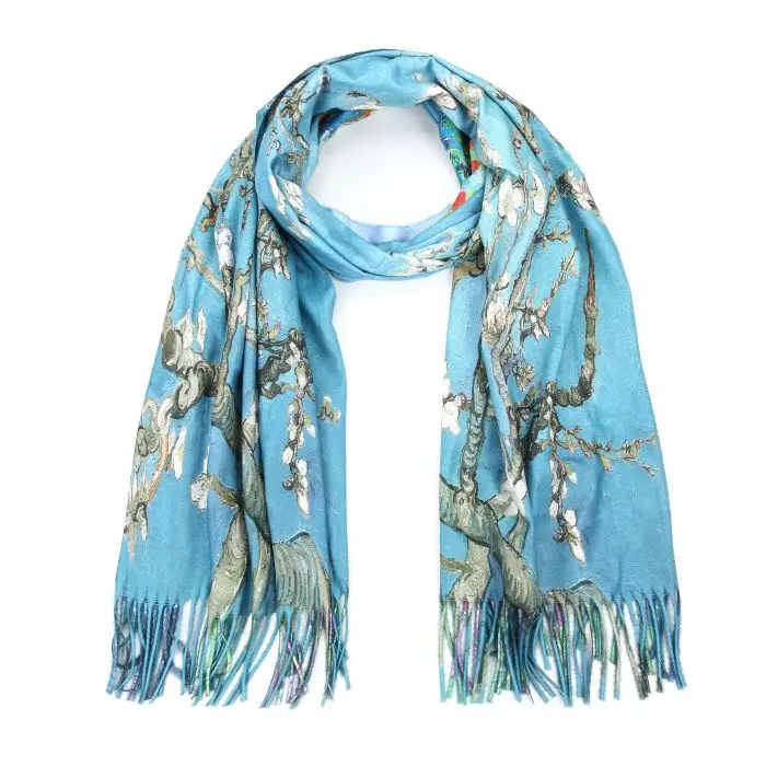 Bijoutheek Sjaal (Fashion) Blue Trees