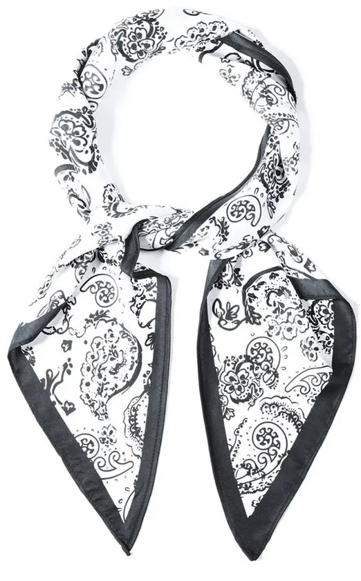Bijoutheek Sjaal (Fashion) Driehoek Zijdezacht Paisley