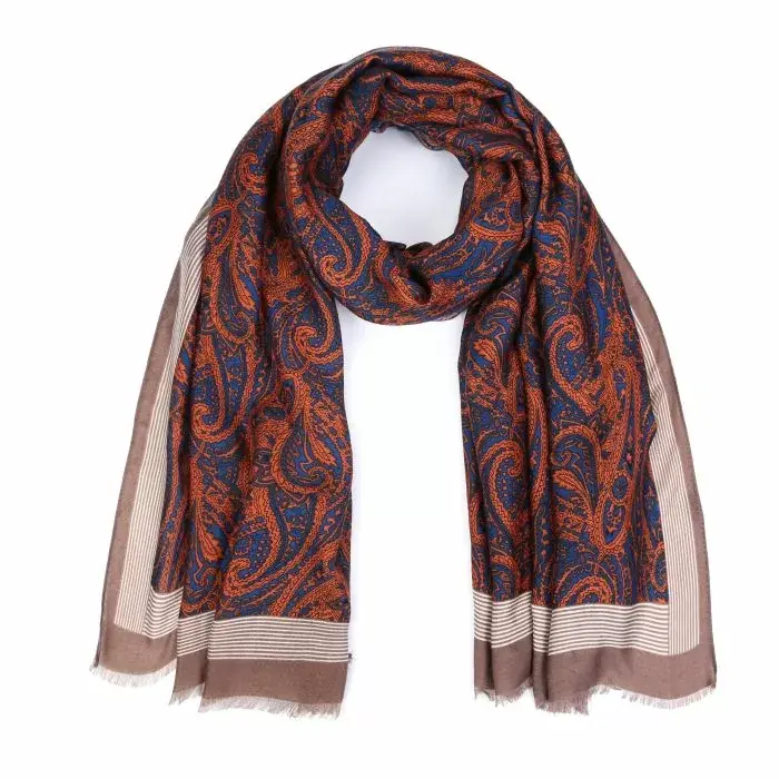 Bijoutheek Sjaal (Fashion) Paisley (90 x 180cm)