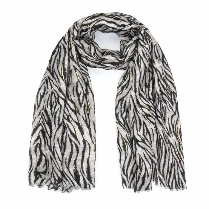 Bijoutheek Sjaal (Fashion) Zebra (80 x 180 CM)