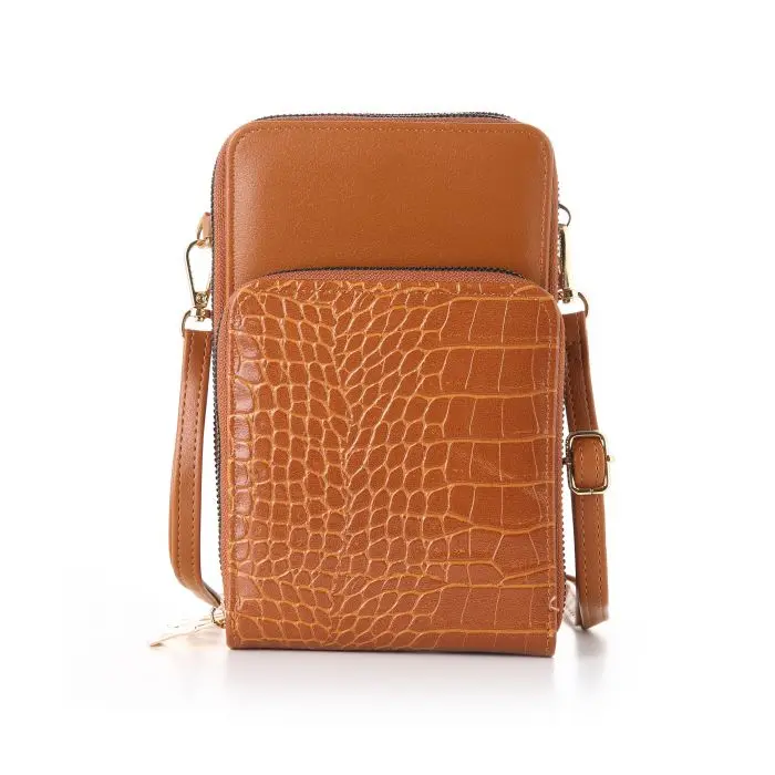 Bijoutheek Tas Crossbody side Camel
