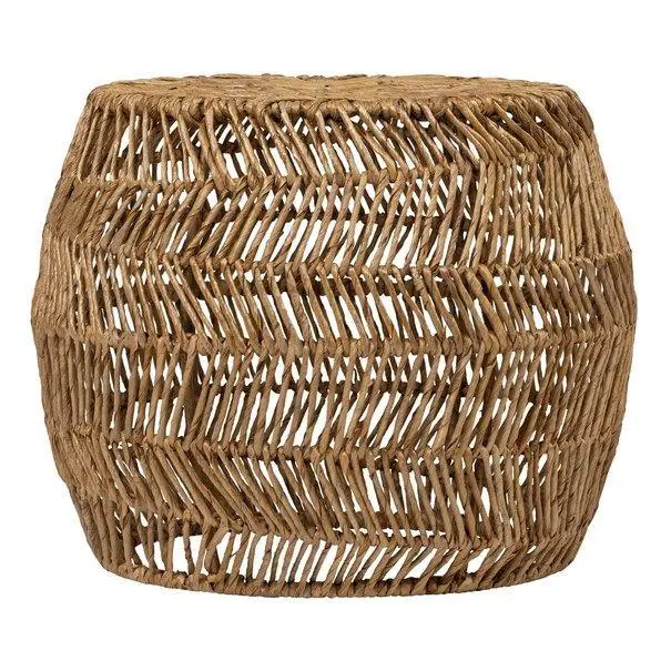 Bijzettafel Cala Gracio Abaca Naturel Ø44cm MUST Living