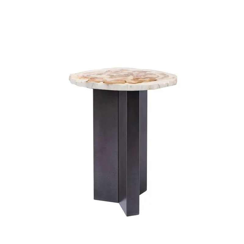 Bijzettafel Jisse - 30x35x53 cm - Hout - Naturel PTMD