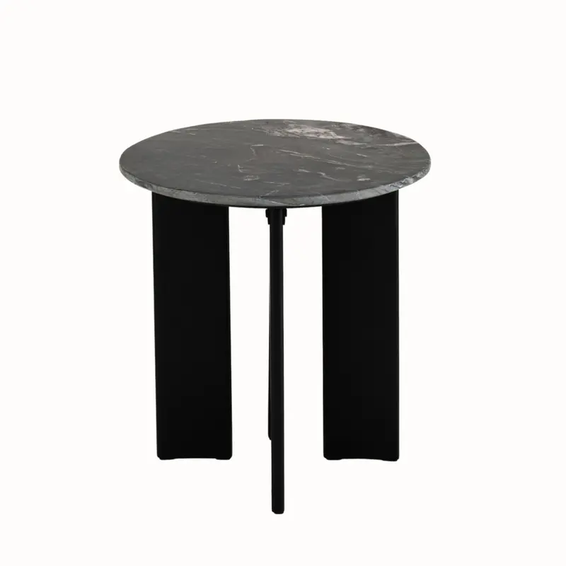 Bijzettafel Mathilde Marmer Zwart J-Line