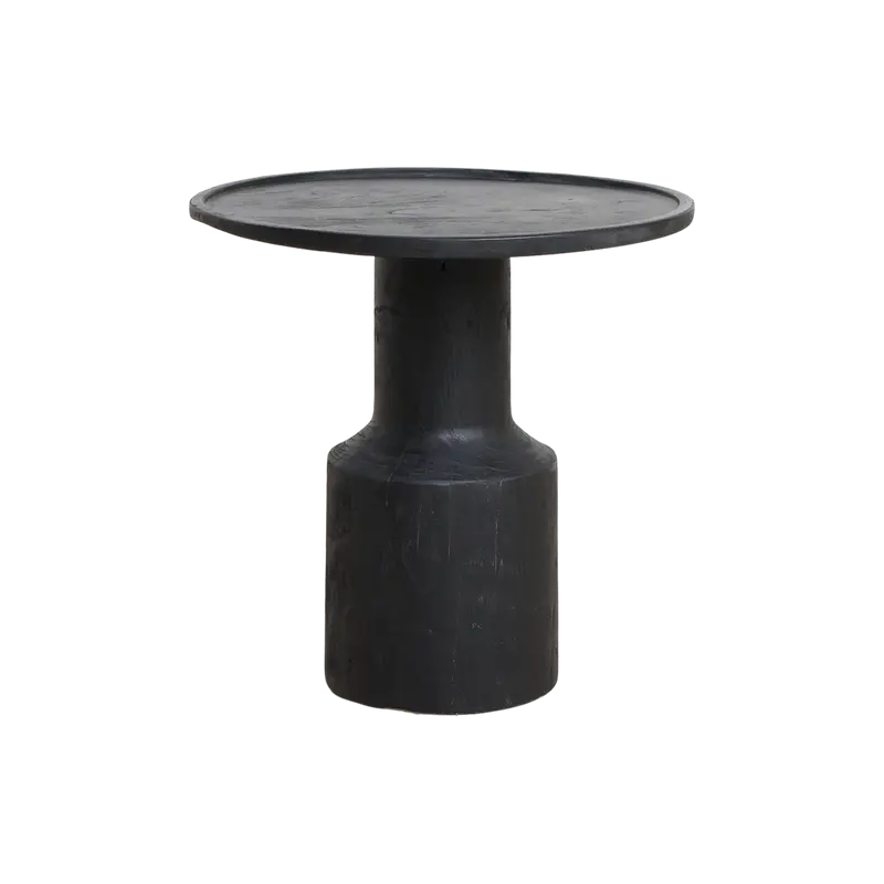 Bijzettafel Nero Midnight Raw Materials