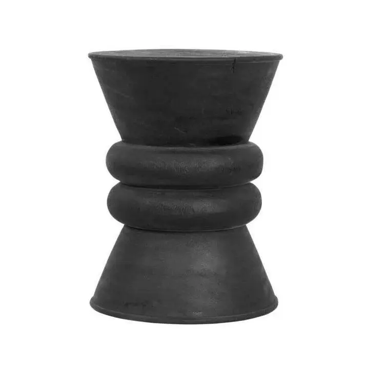 Bijzettafel Ring Ring Suar Hout Zwart MUST Living