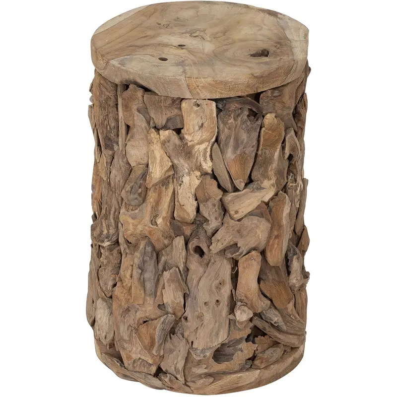 Bijzettafel Spice Teakwortelhout Naturel Medium MUST Living
