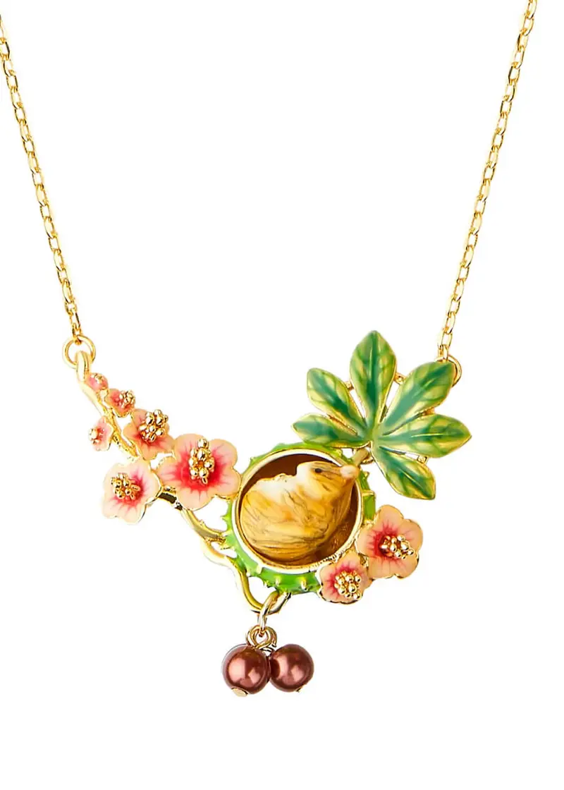Bill Skinner Conker Mouse Necklace