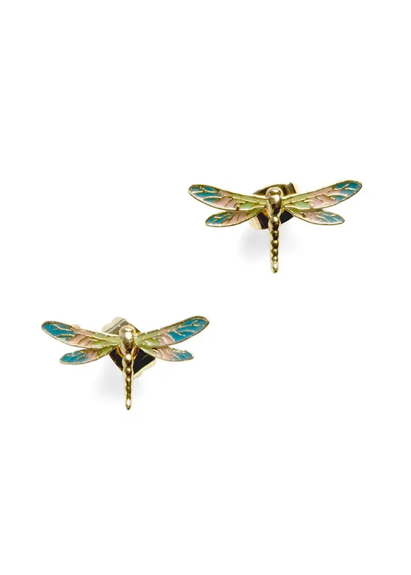 Bill Skinner Dragonfly Stud Earrings