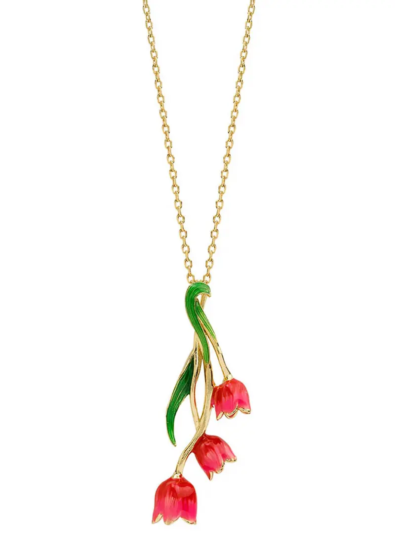 Bill Skinner Tulip Necklace