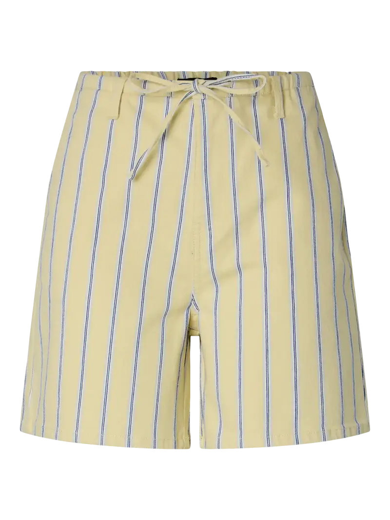 Billo tie denim shorts french vanilla